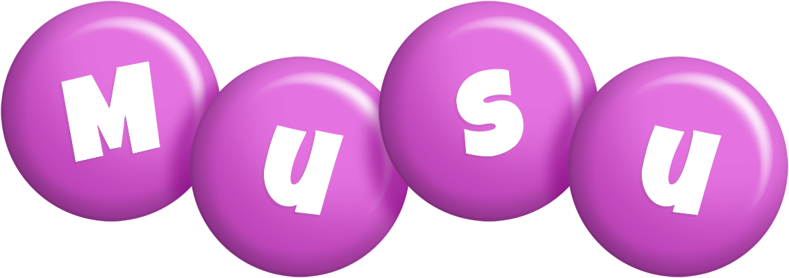Musu candy-purple logo