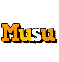 Musu cartoon logo