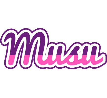 Musu cheerful logo