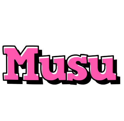 Musu girlish logo