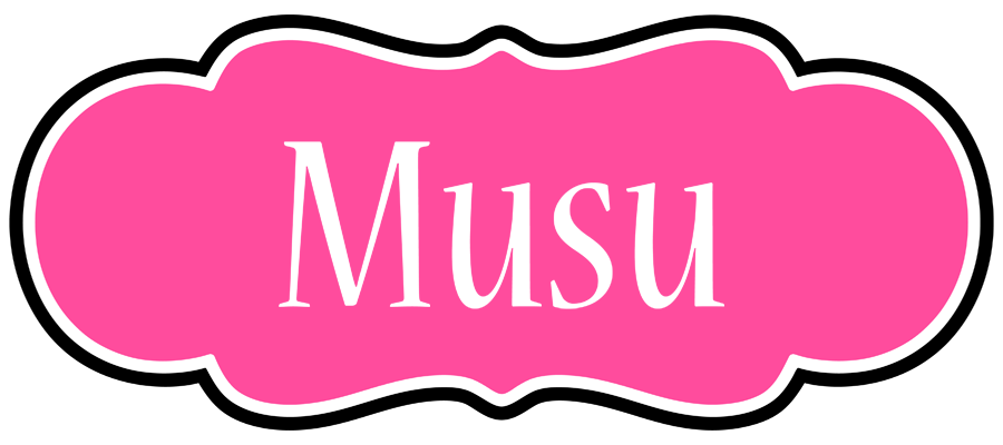 Musu invitation logo