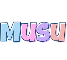 Musu pastel logo