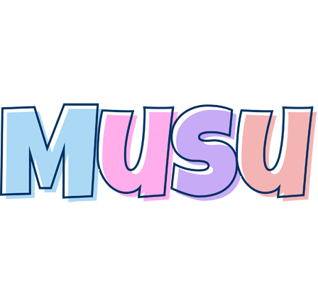 Musu pastel logo