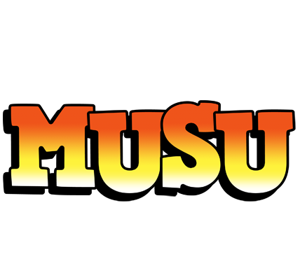 Musu sunset logo