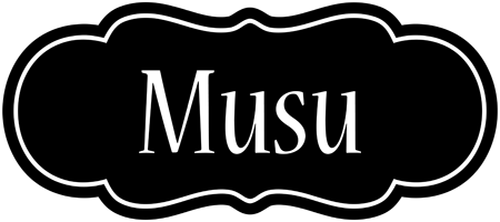 Musu welcome logo