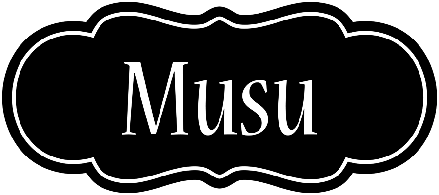 Musu welcome logo
