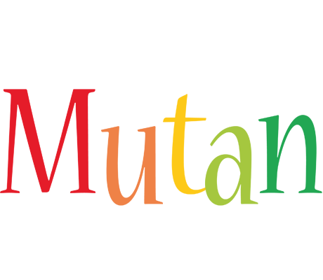 Mutan birthday logo