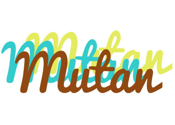 Mutan cupcake logo
