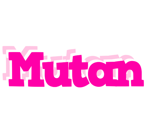 Mutan dancing logo