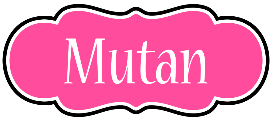 Mutan invitation logo