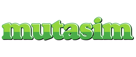 Mutasim apple logo