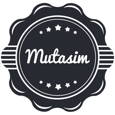 Mutasim badge logo