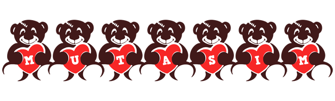 Mutasim bear logo