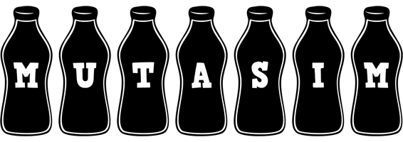 Mutasim bottle logo