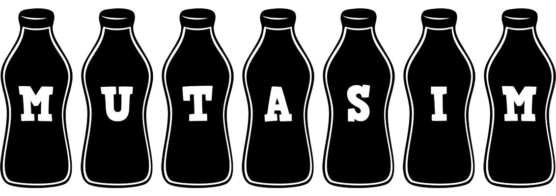 Mutasim bottle logo