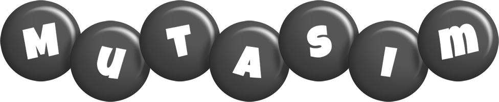 Mutasim candy-black logo