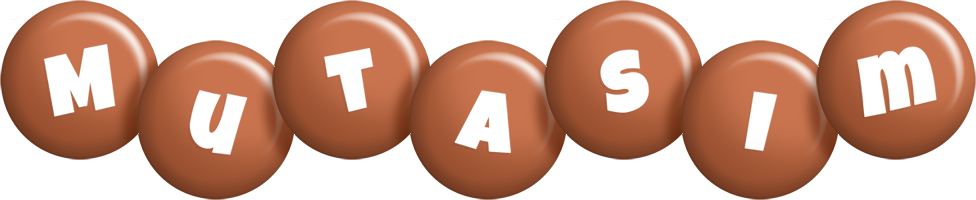 Mutasim candy-brown logo
