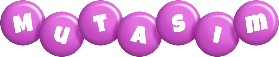 Mutasim candy-purple logo