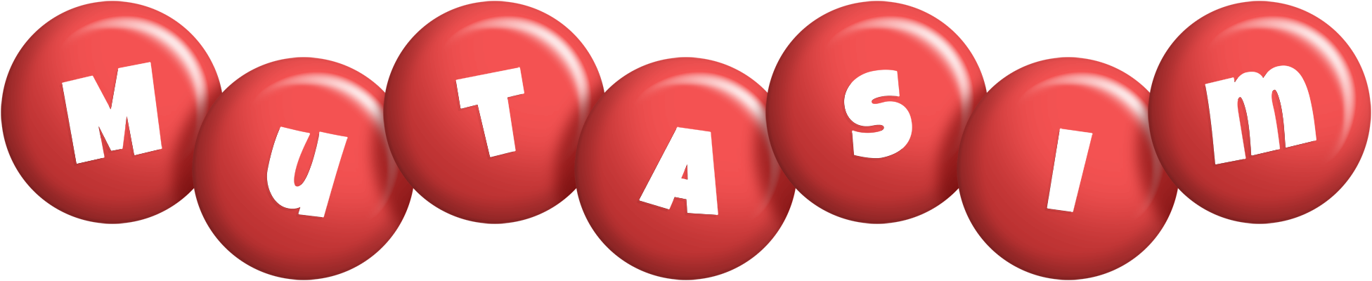 Mutasim candy-red logo