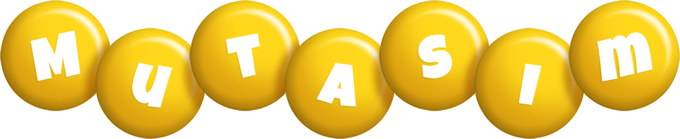 Mutasim candy-yellow logo