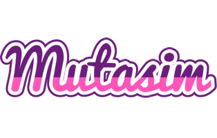 Mutasim cheerful logo