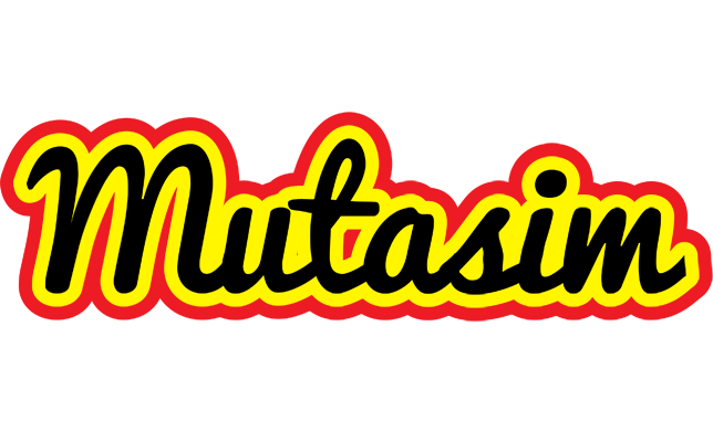 Mutasim flaming logo
