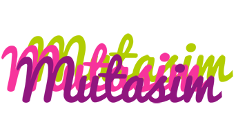 Mutasim flowers logo
