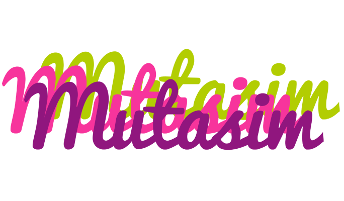Mutasim flowers logo