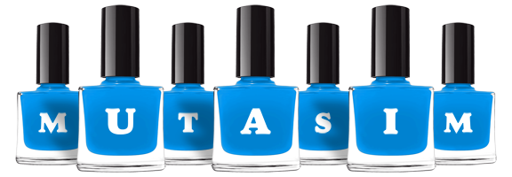 Mutasim glossy logo
