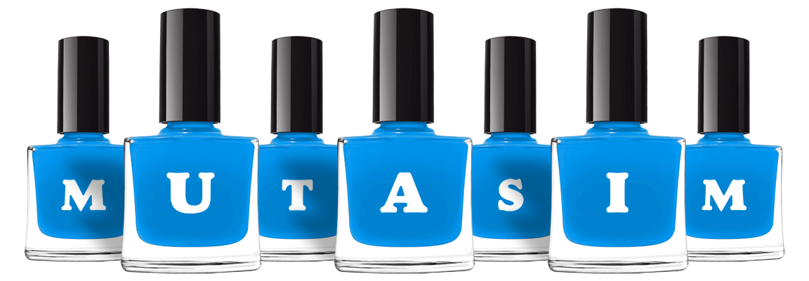 Mutasim glossy logo