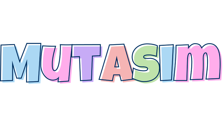 Mutasim pastel logo
