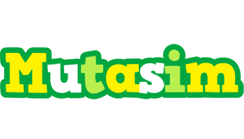Mutasim soccer logo