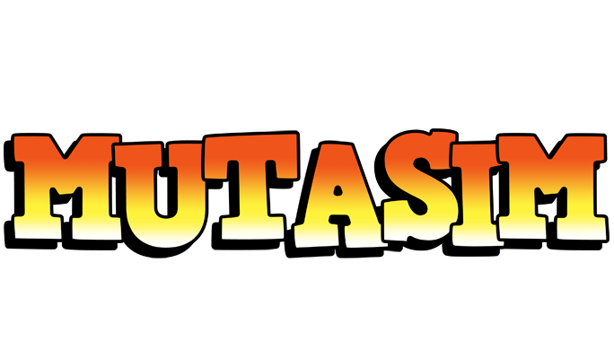Mutasim sunset logo