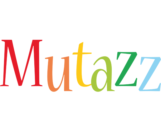 Mutazz birthday logo
