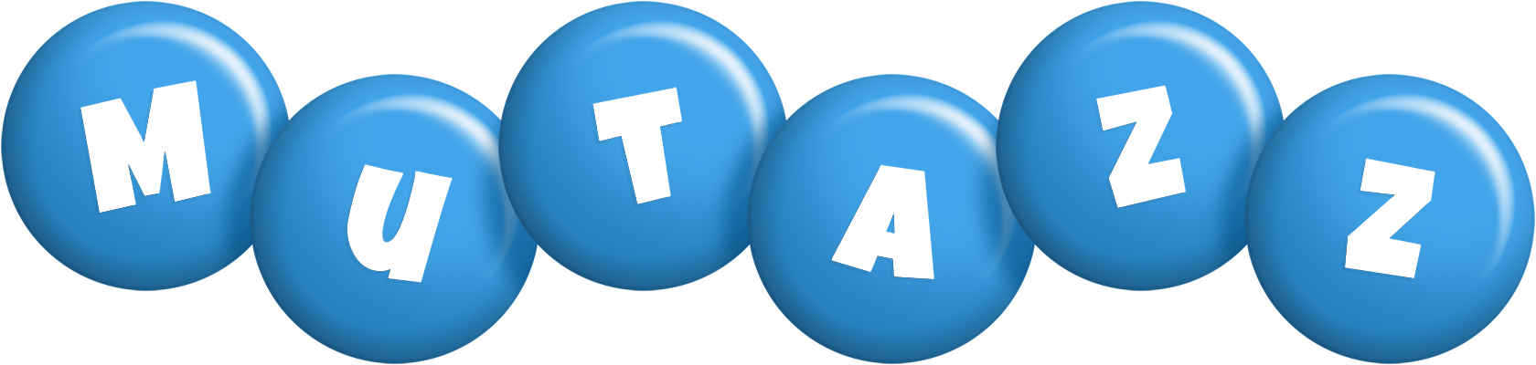 Mutazz candy-blue logo