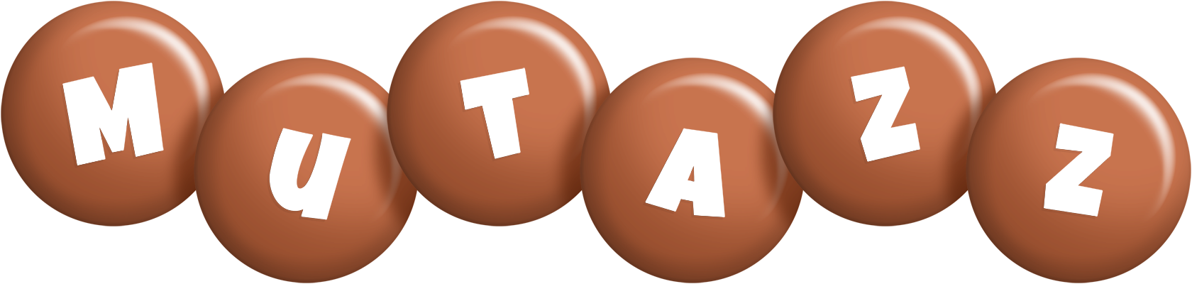 Mutazz candy-brown logo