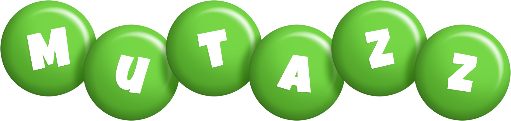 Mutazz candy-green logo