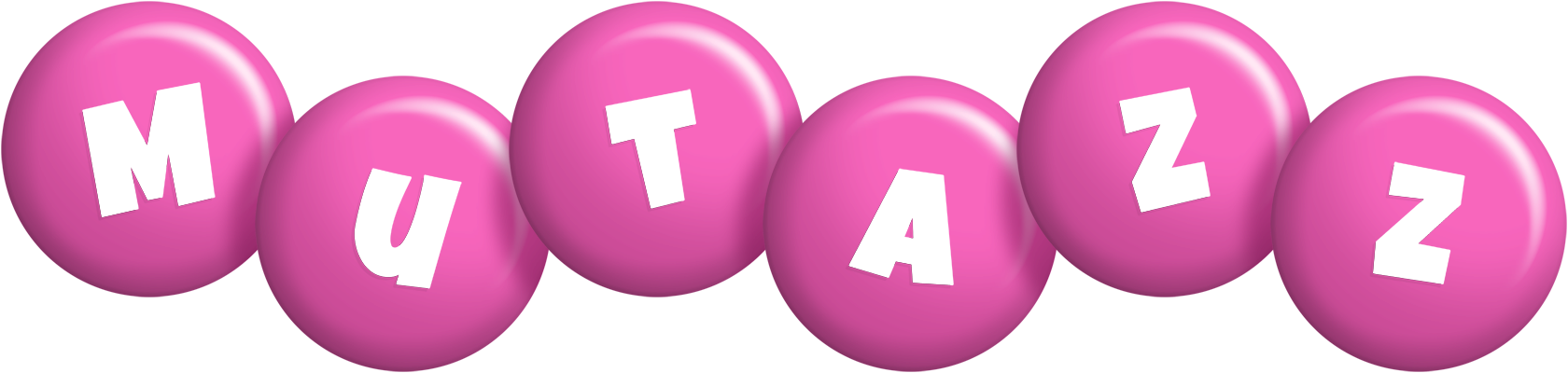 Mutazz candy-pink logo