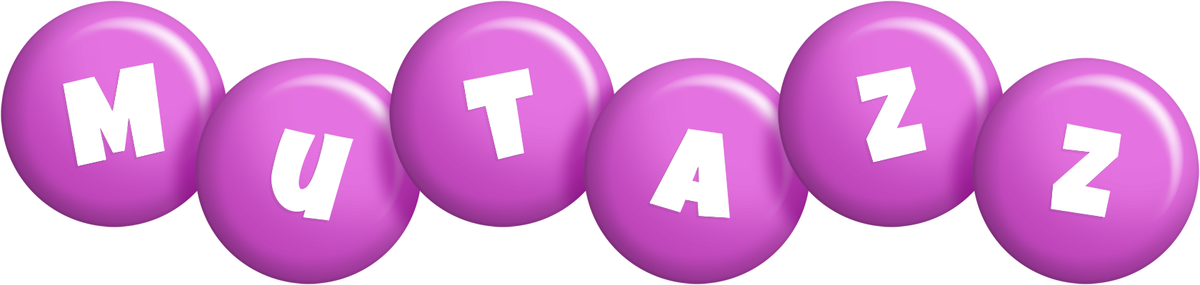 Mutazz candy-purple logo