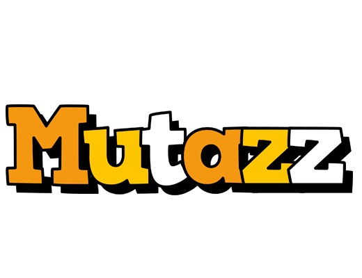 Mutazz cartoon logo