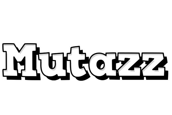 Mutazz snowing logo