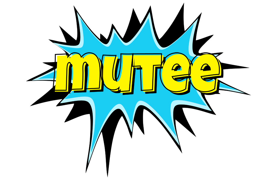 Mutee amazing logo