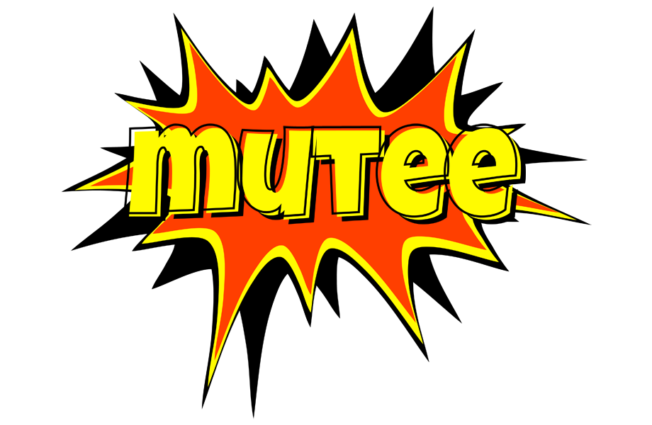 Mutee bazinga logo