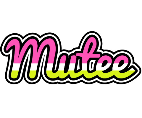 Mutee candies logo