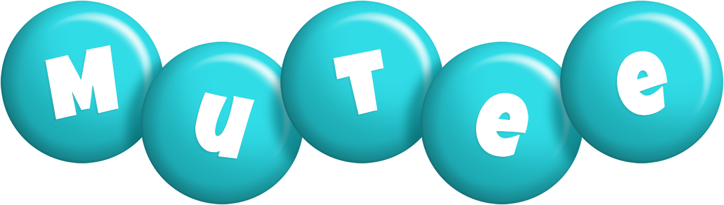 Mutee candy-azur logo