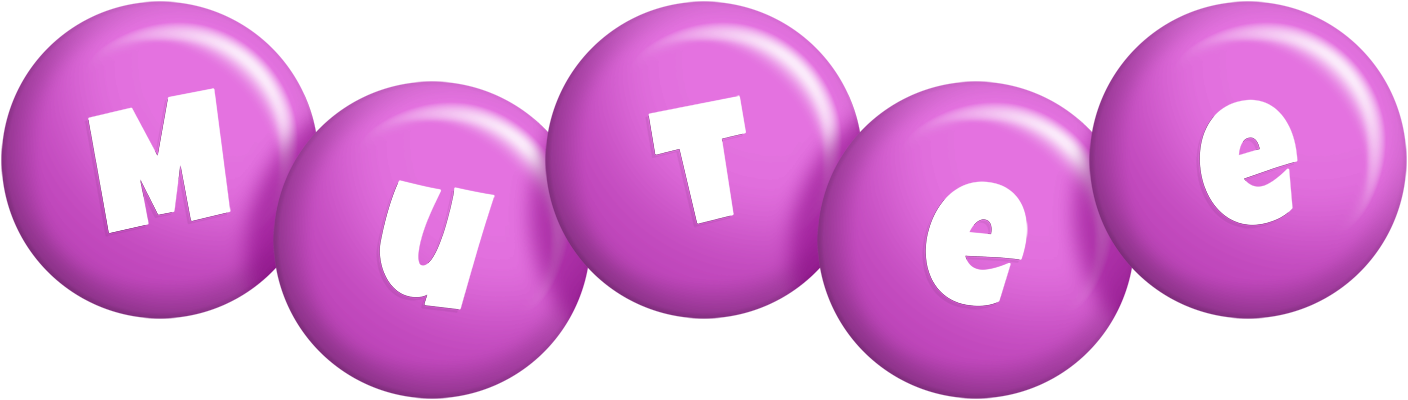 Mutee candy-purple logo