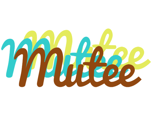 Mutee cupcake logo