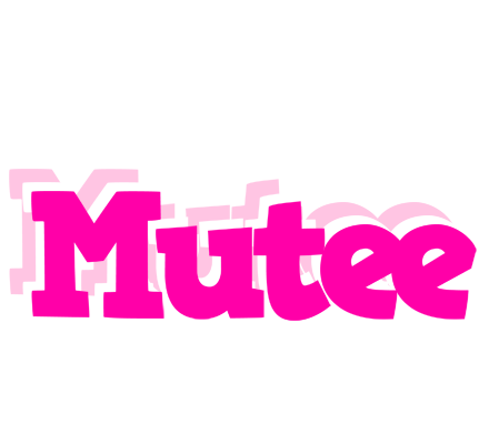 Mutee dancing logo