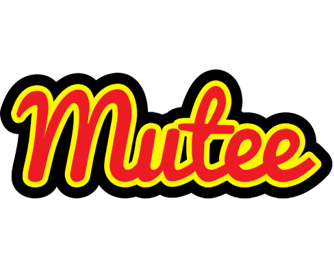 Mutee fireman logo