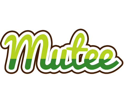 Mutee golfing logo